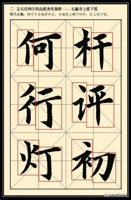 左右結構字查詢|按汉字结构查字